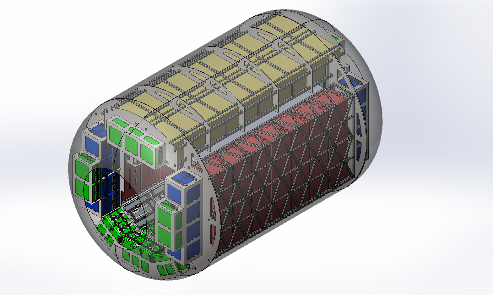 月球通道货物包装和储存